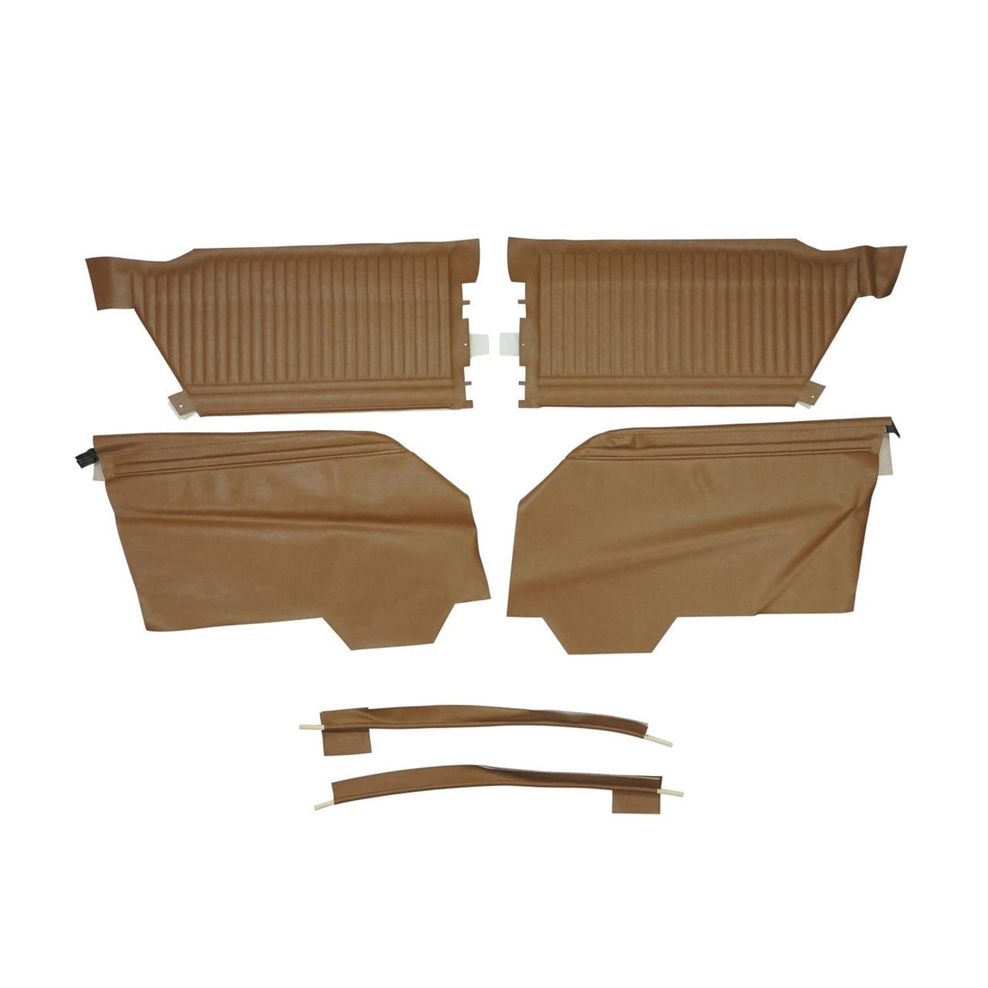 PUI Interiors 1964 Chevrolet Impala/SS Hardtop Saddle Rear Door Panels - 64BSD65C