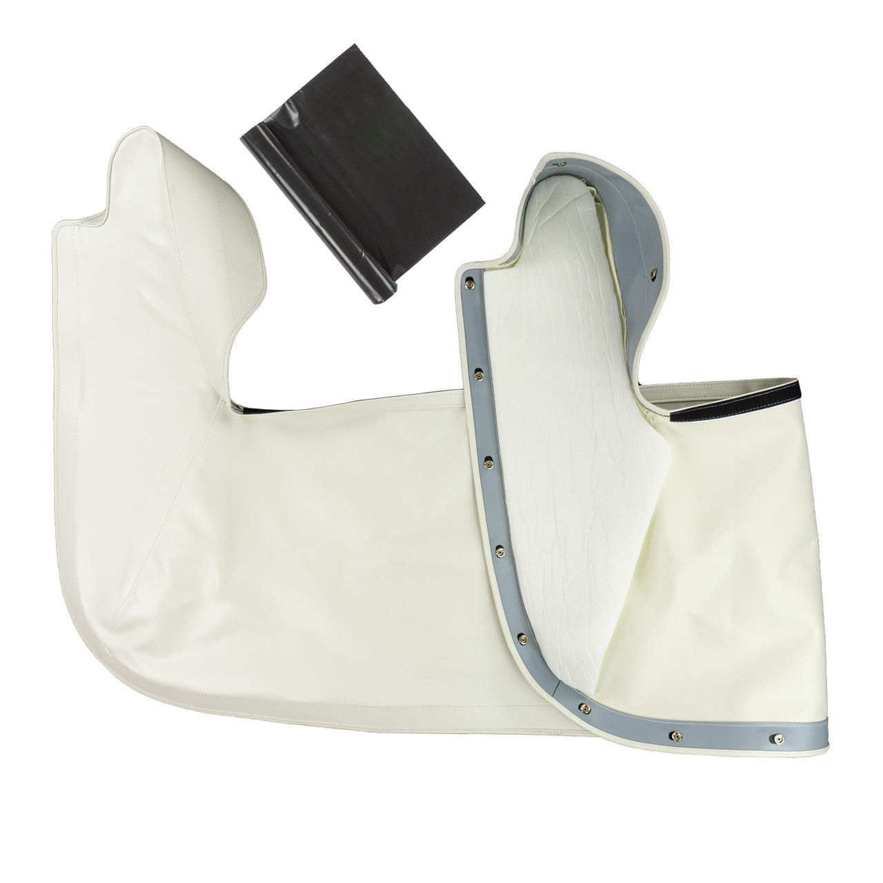 PUI Interiors 1964 Chevrolet Impala White Convertible Top Boot - 64BT69