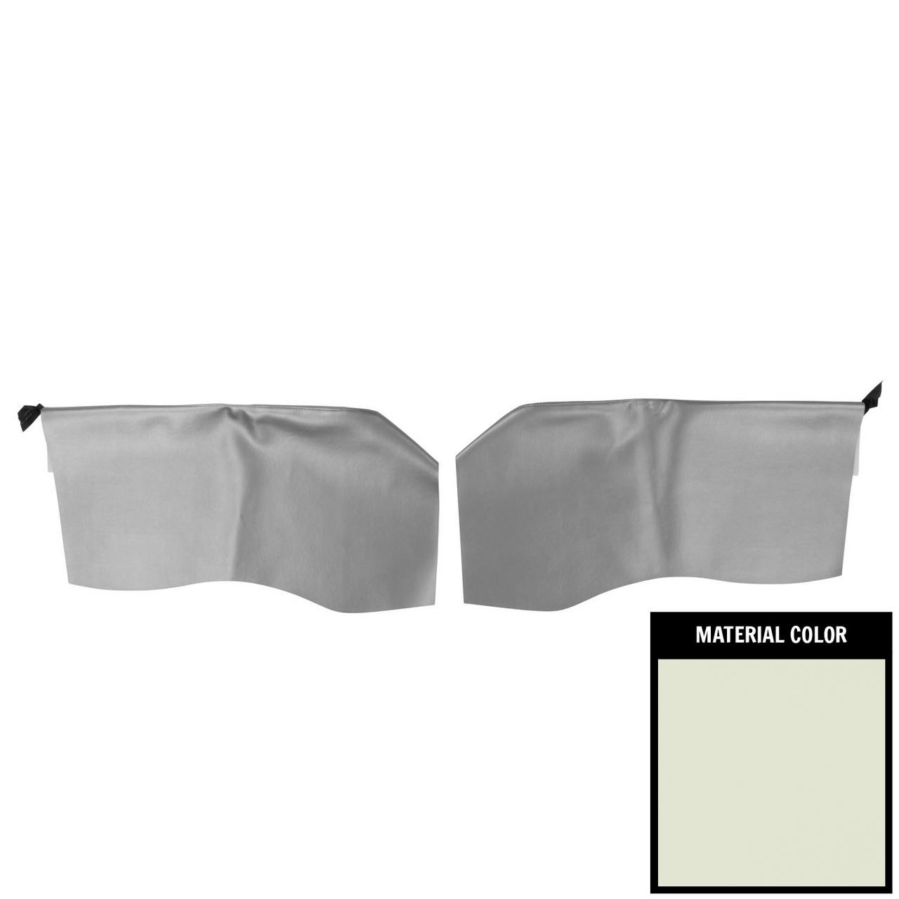 PUI Interiors 1965 Chevrolet Impala Hardtop Fawn Rear Armrest Covers - 65BRN22C