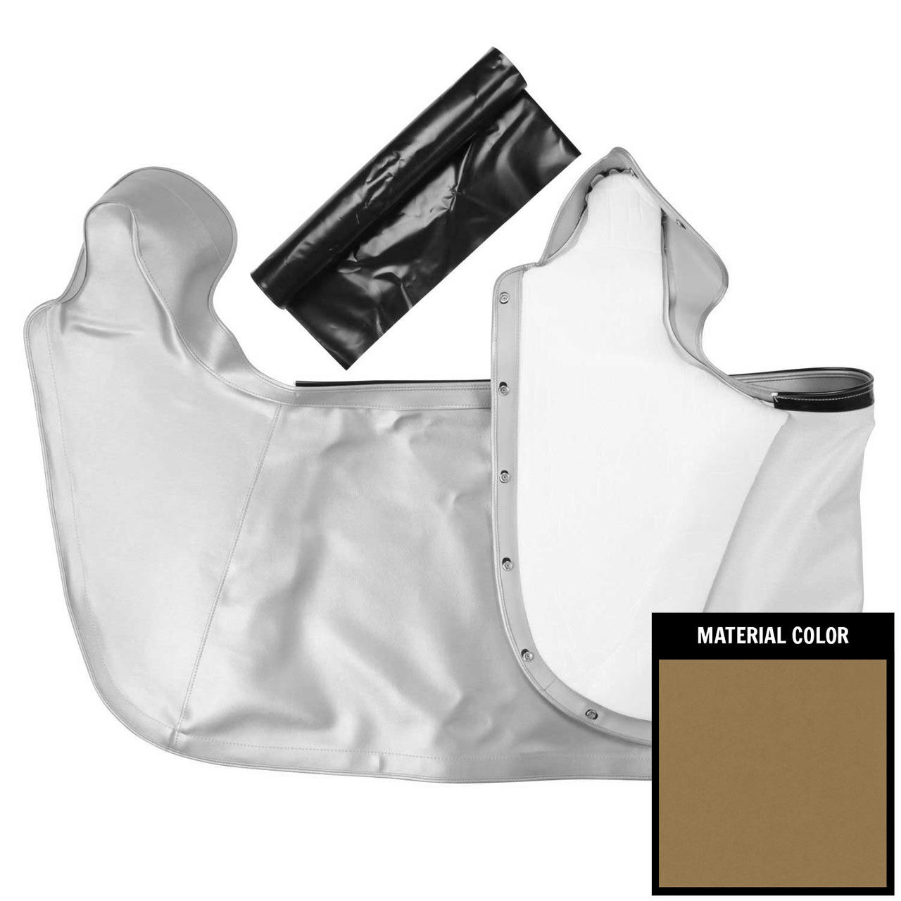 PUI Interiors 1965-1967 Pontiac B-Body Light Saddle Convertible Top Boot - 65PBT35