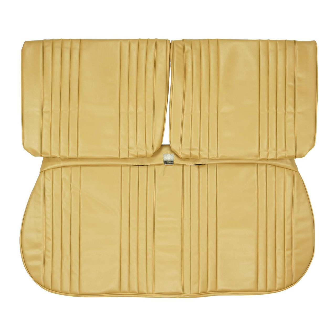 PUI Interiors 1965 Buick Skylark Light Saddle Front Bench Seat W/O Armrest Cover - 65US35B