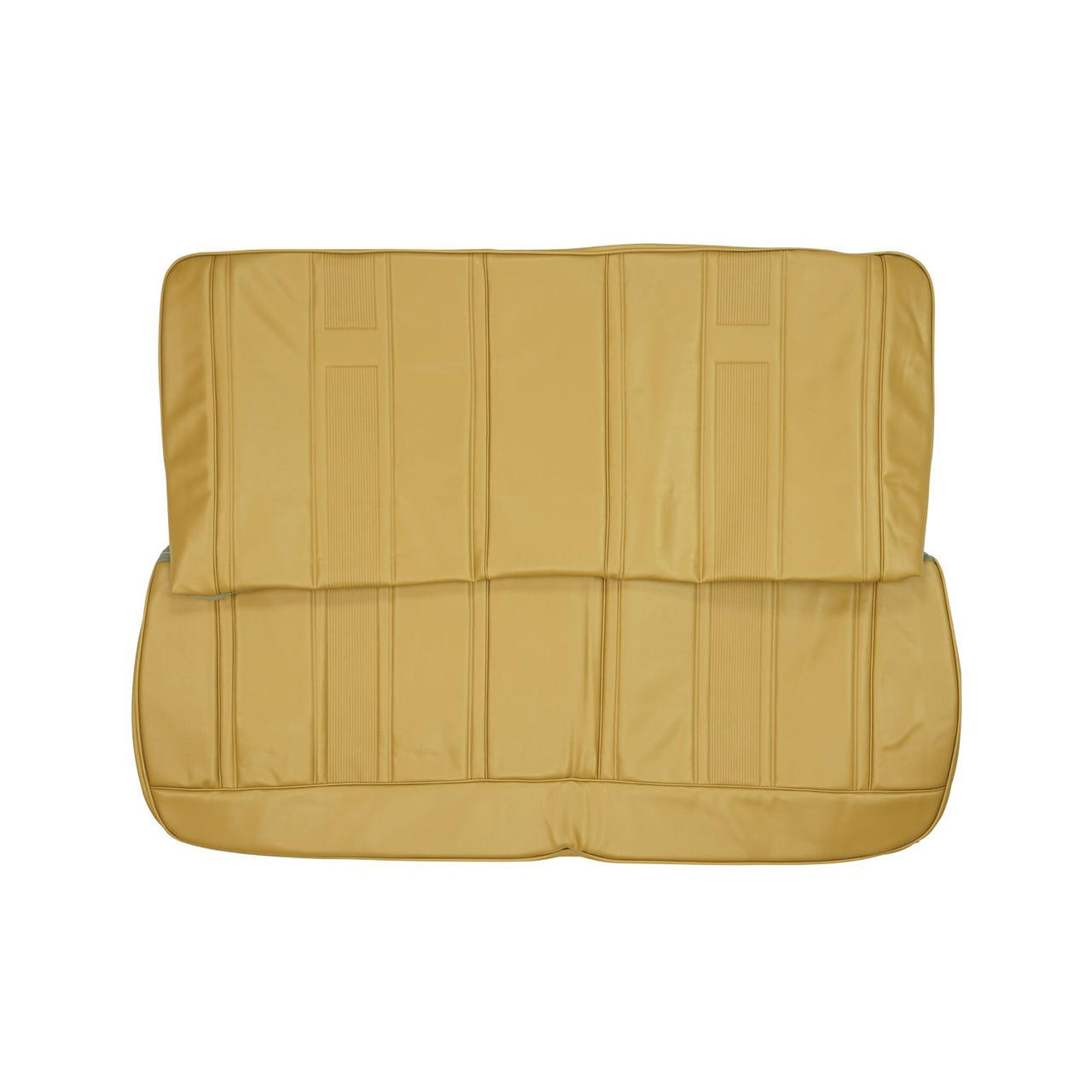 PUI Interiors 1965 Chevrolet Nova 4 Door Light Saddle Front Bench Seat Cover - 65XS4D35B