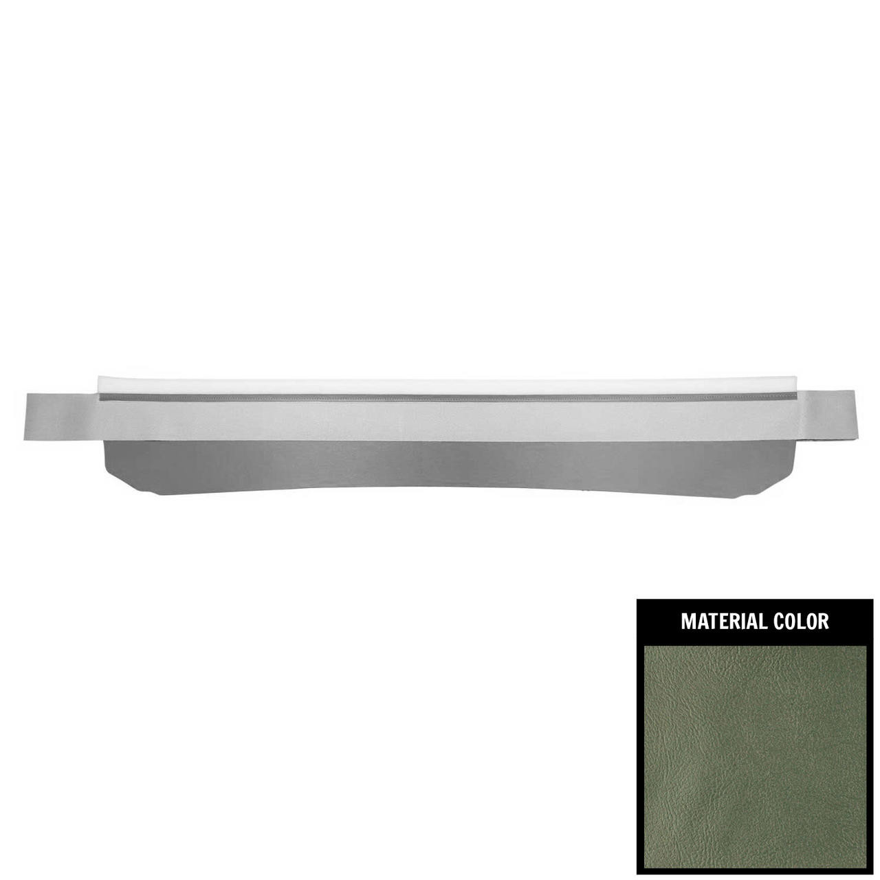 PUI Interiors 1966-1967 Chevelle/GTO/Lemans Hardtop Aqua 1st Design Package Tray - 66AP74-1