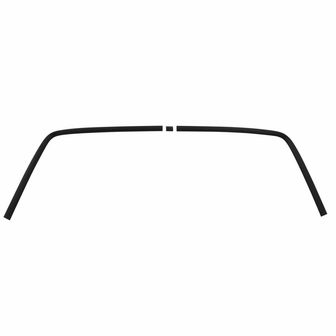 Trim Parts 1967-68 Chevrolet Camaro/Pontiac Firebird 3-Piece Rear Window Trim Set - 6723