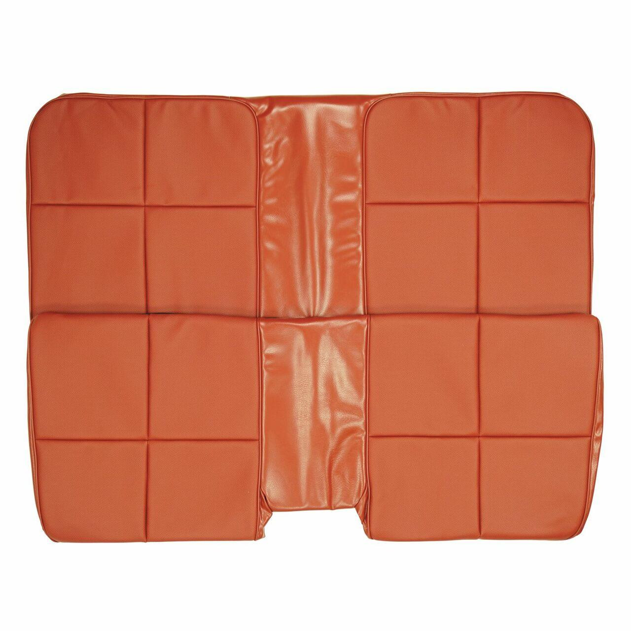 PUI Interiors 1967 Cadillac Deville Convertible Red Rear Bench Seat Cover - 67QSD30V