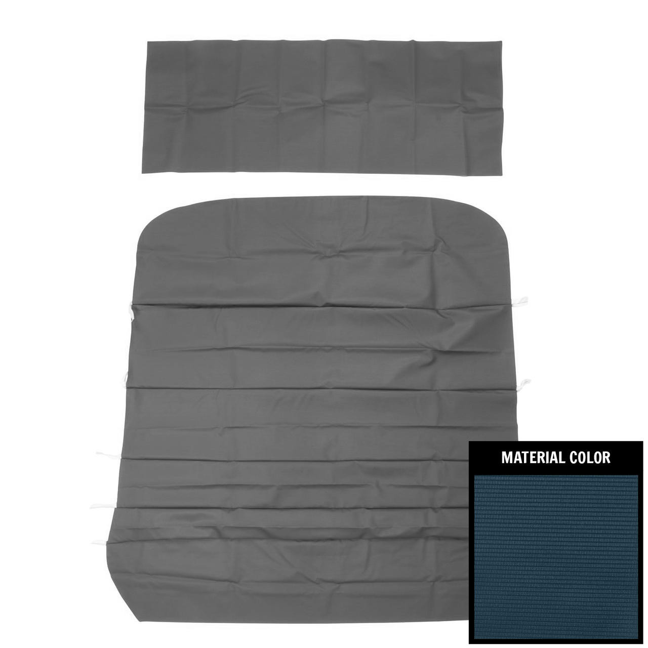 PUI Interiors 1968 GM A-Body 5-Bow Dark Blue Headliner - 68AH105RN