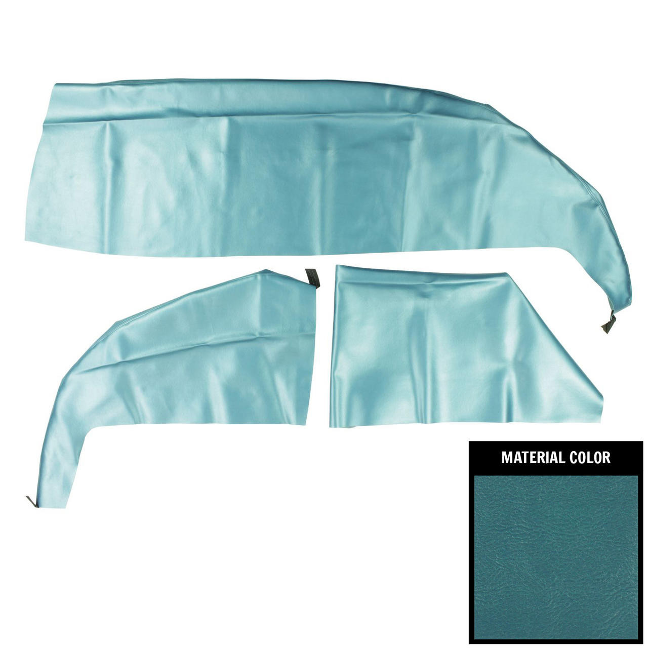 PUI Interiors 1970 Chevrolet Chevelle Wagon Bright Blue Cargo Cover - 68ARW14R