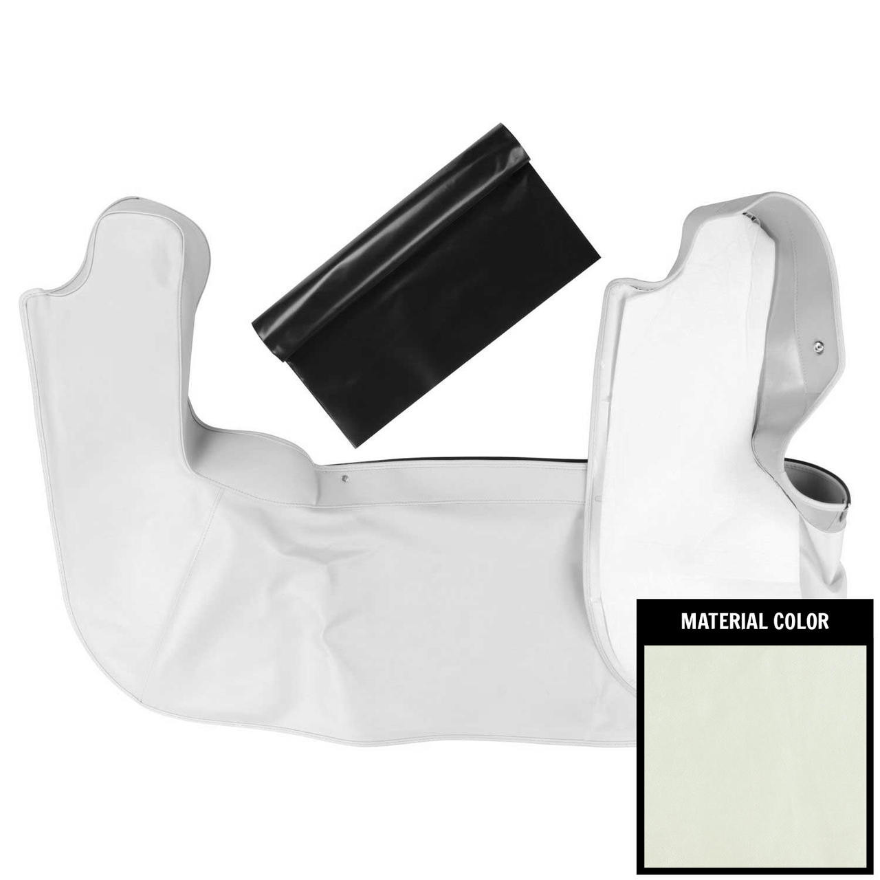 PUI Interiors 1970-1972 A-Body Light Pearl Convertible Top Boot - 68AT28