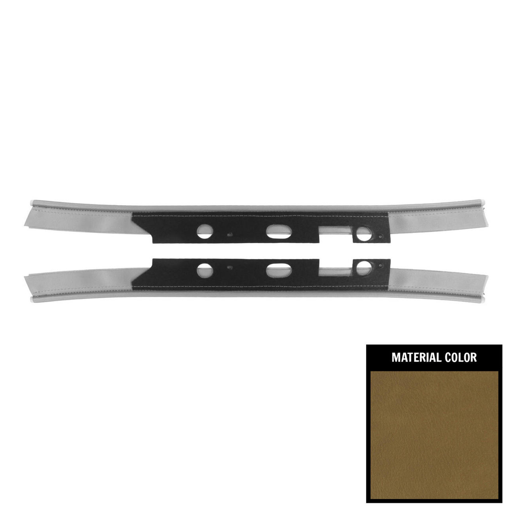 PUI Interiors 1968-1969 Chevelle/Cutlass/GTO/Lemans/Skylark Convertible Gold Windlace - 68AWL06V