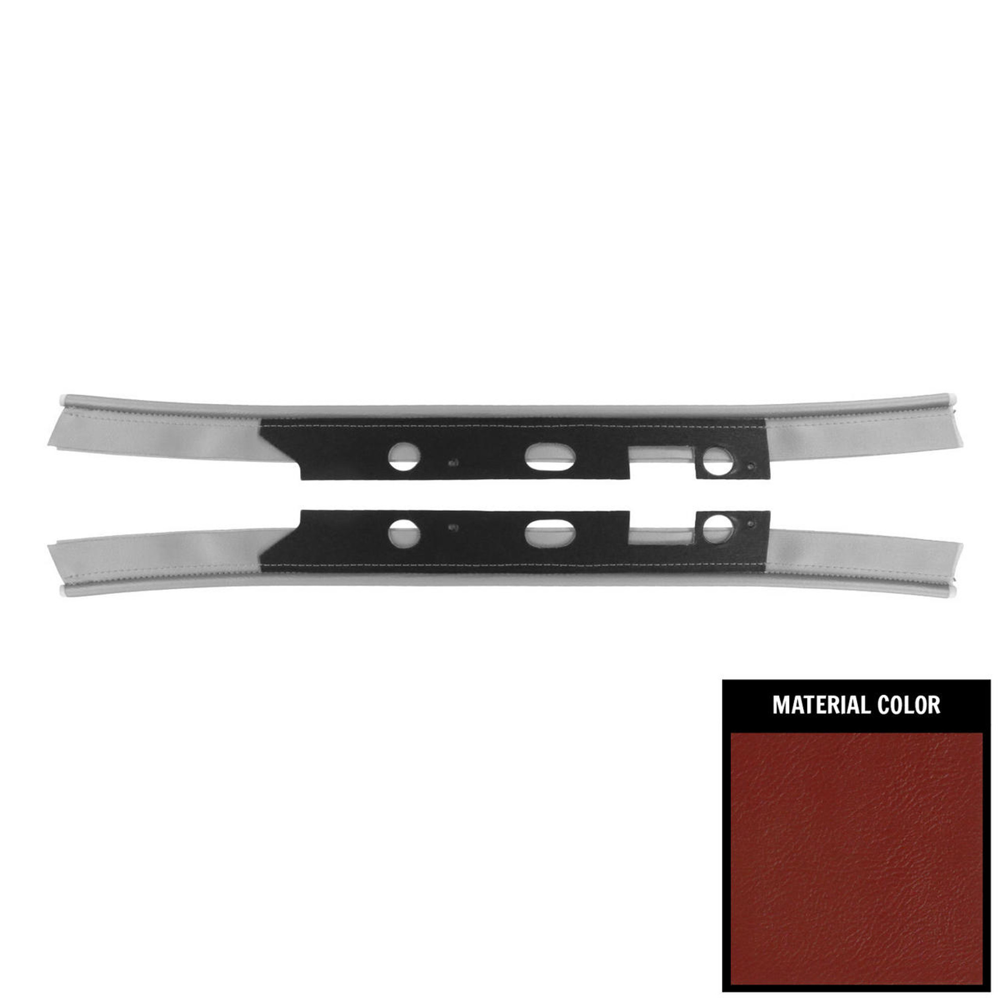 PUI Interiors 1968-1969 Chevelle/Cutlass/GTO/Lemans/Skylark Convertible Red Windlace - 68AWL30V