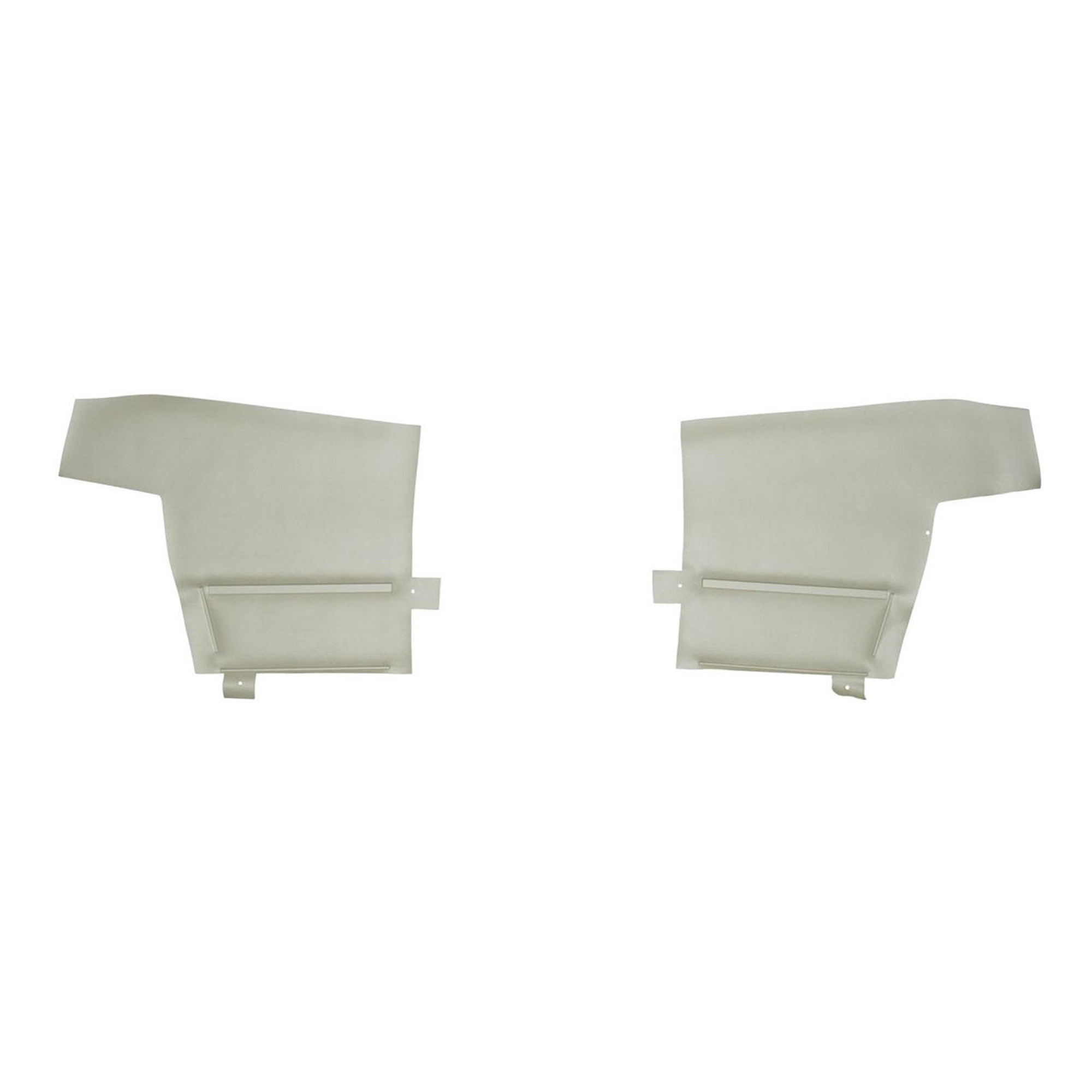 PUI Interiors 1968 Chevrolet Camaro Convertible Deluxe Pearl Rear Door Panels - 68DD28V