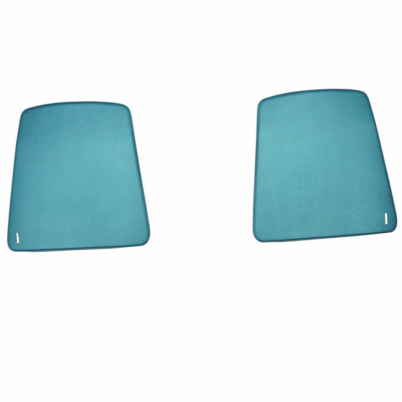 PUI Interiors 1968-1969 Camaro/Firebird Bright Blue Plastic Seatback - 68FSB14
