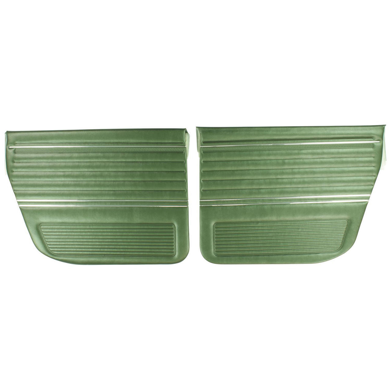 PUI Interiors 1969 Concours Estate/Malibu 4-Door Hardtop/Wagon Metallic Green Rear Door Panels - 69AD4D24W