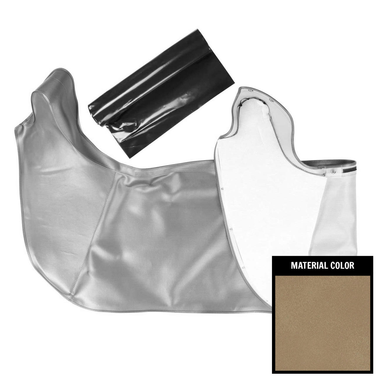 PUI Interiors 1970 Chevrolet Impala Sandalwood Convertible Top Boot - 69BT41