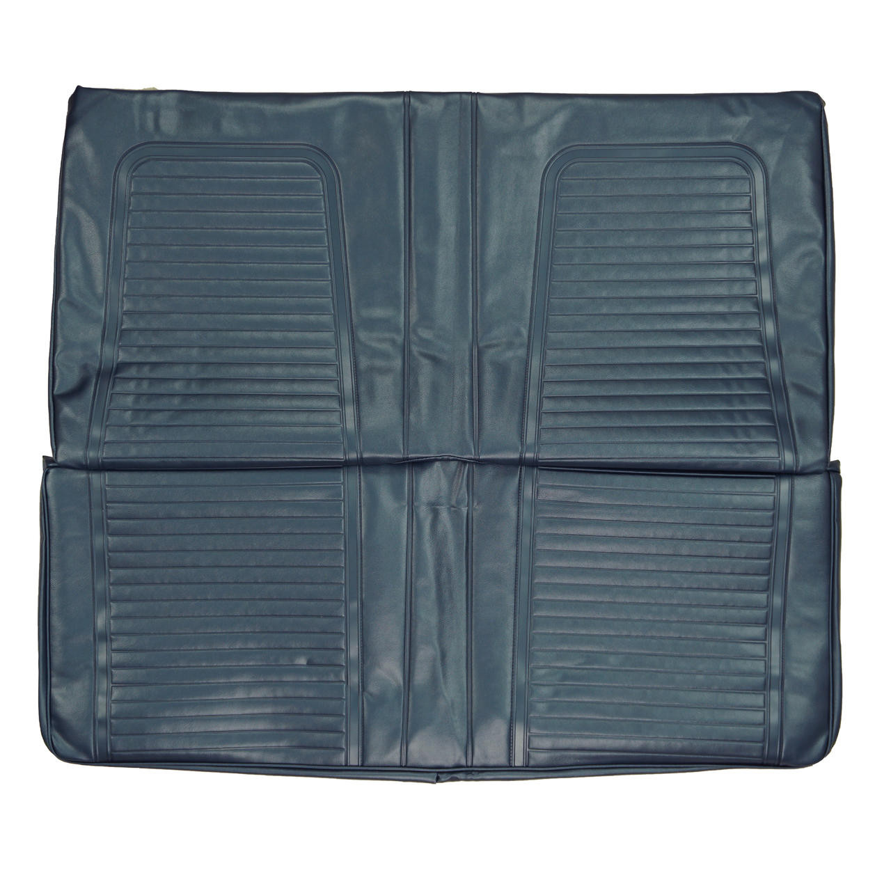 PUI Interiors 1969 Chevrolet Camaro Convertible Standard Dark Blue Rear Bench Seat Cover - 69FS16V