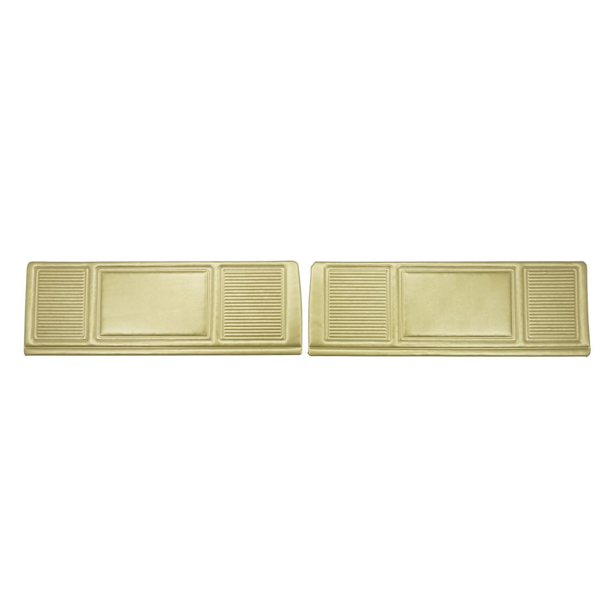 PUI Interiors 1969 Dodge Dart GT/GTS Gold Front Door Panels - 69KDD706