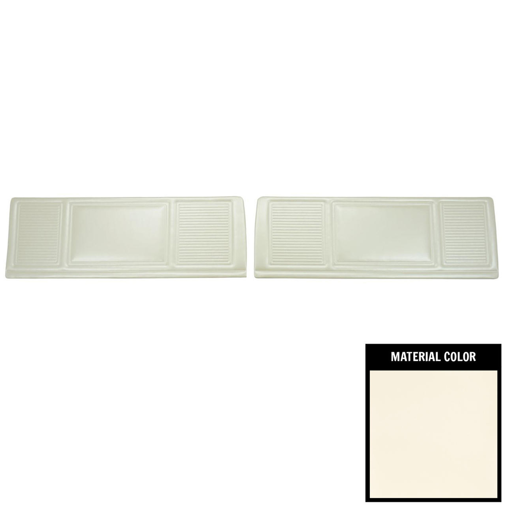 PUI Interiors 1969 Dodge Dart GT/GTS Pearl Front Door Panels - 69KDD720