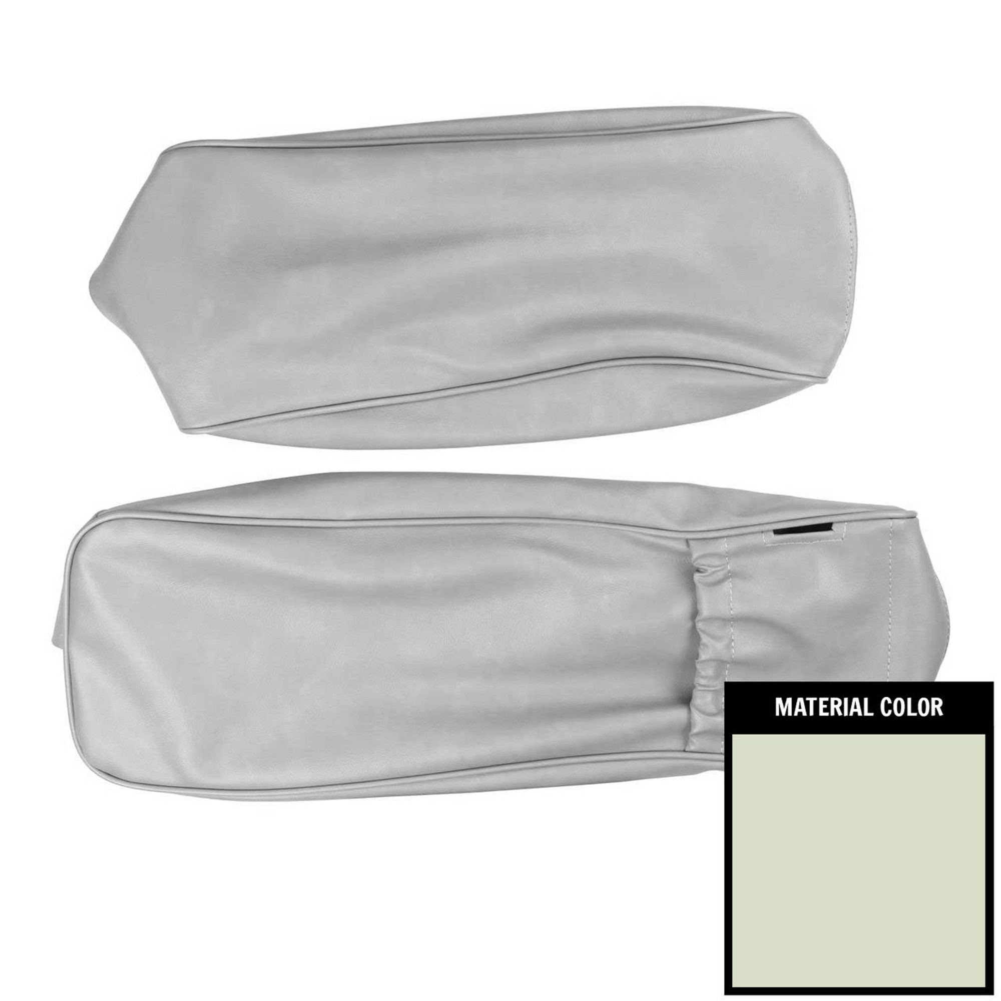 PUI Interiors 1968 Roadrunner/Charger/Coronet/Satellite White Center Armrest Cover - 69KR37