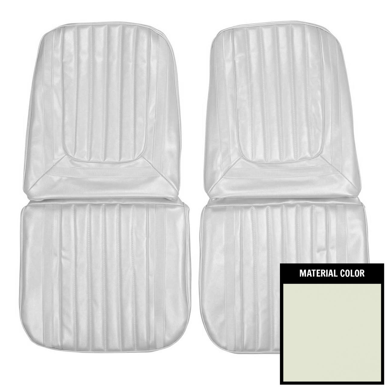 PUI Interiors 1969 Buick Skylark/GS Custom 400 Fawn Front Bucket Seat Covers - 69US22U