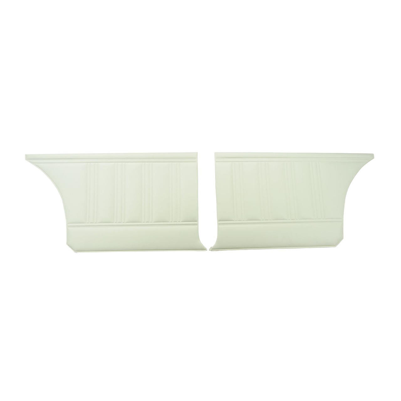 PUI Interiors 1970 Dodge Coronet/R/T/500/Superbee Hardtop White Rear Door Panels - 70KDH37C