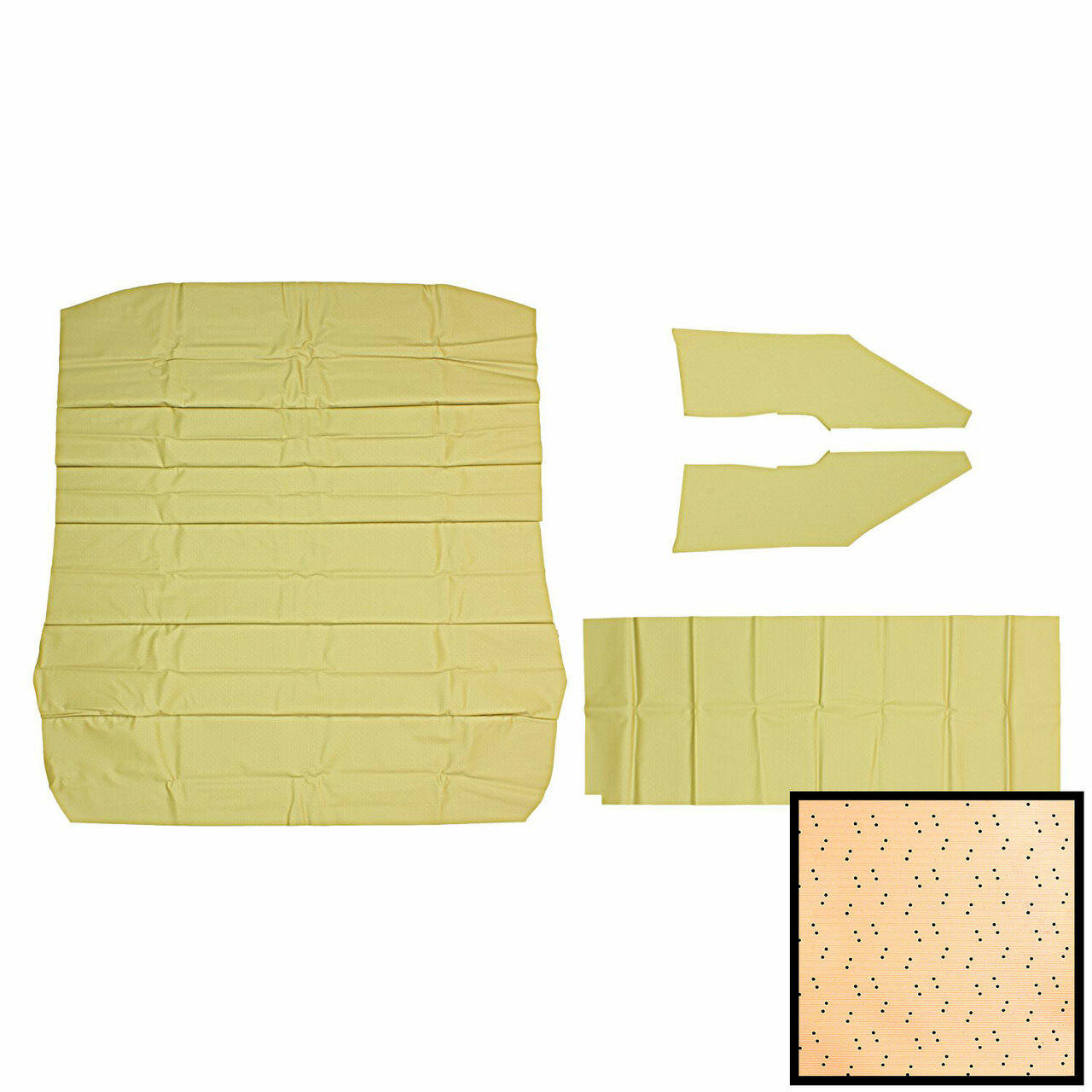 PUI Interiors 1970-1972 Chevrolet Monte Carlo White Perforated Headliner - 70MH101B