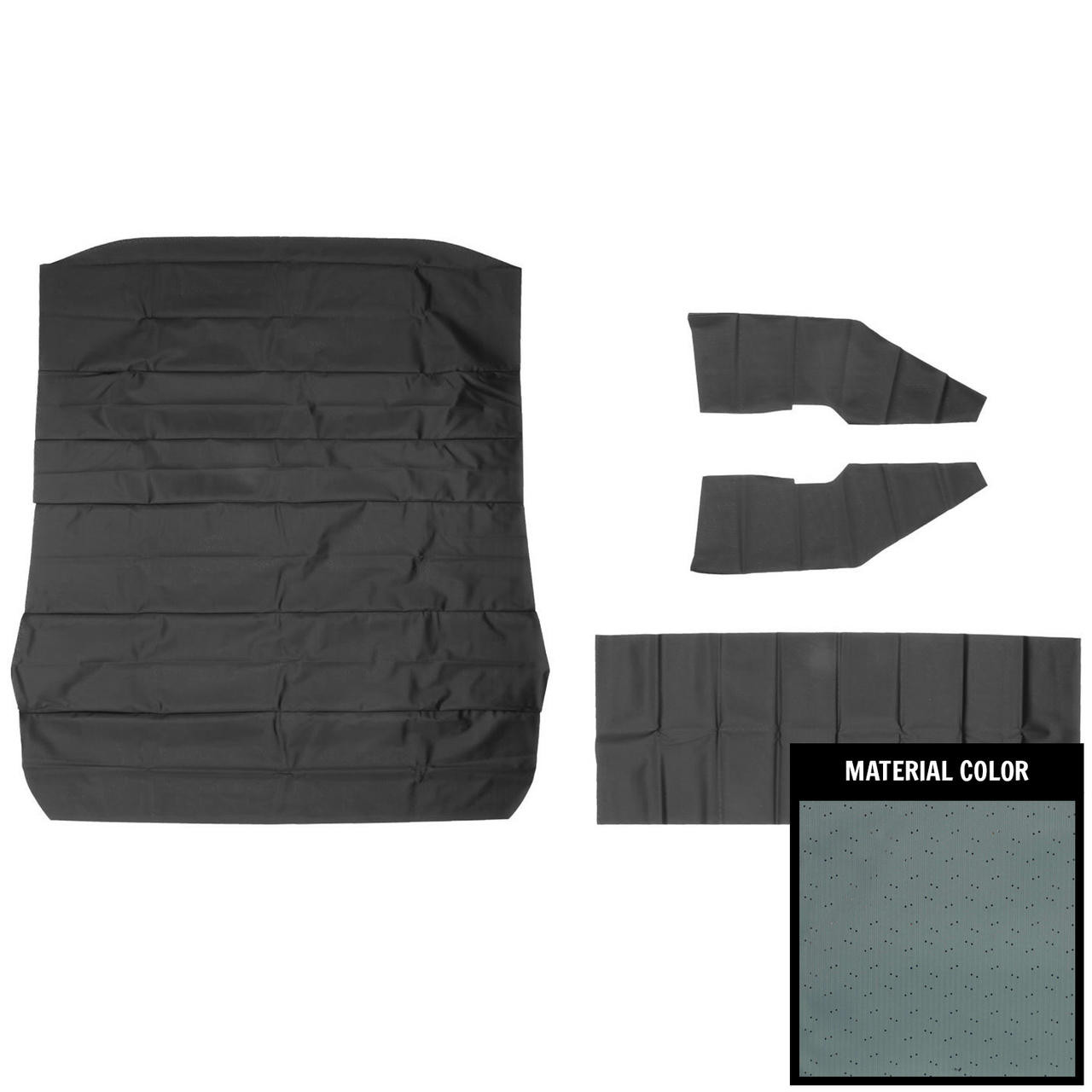 PUI Interiors 1970-1972 Chevrolet Monte Carlo Standard Teal Perforated Headliner - 70MH114BN