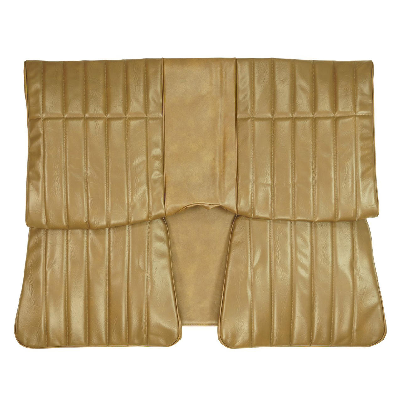 PUI Interiors 1975 Chevrolet Camaro Hardtop Standard Dark Saddle Rear Bench Seat Cover - 74FS42C