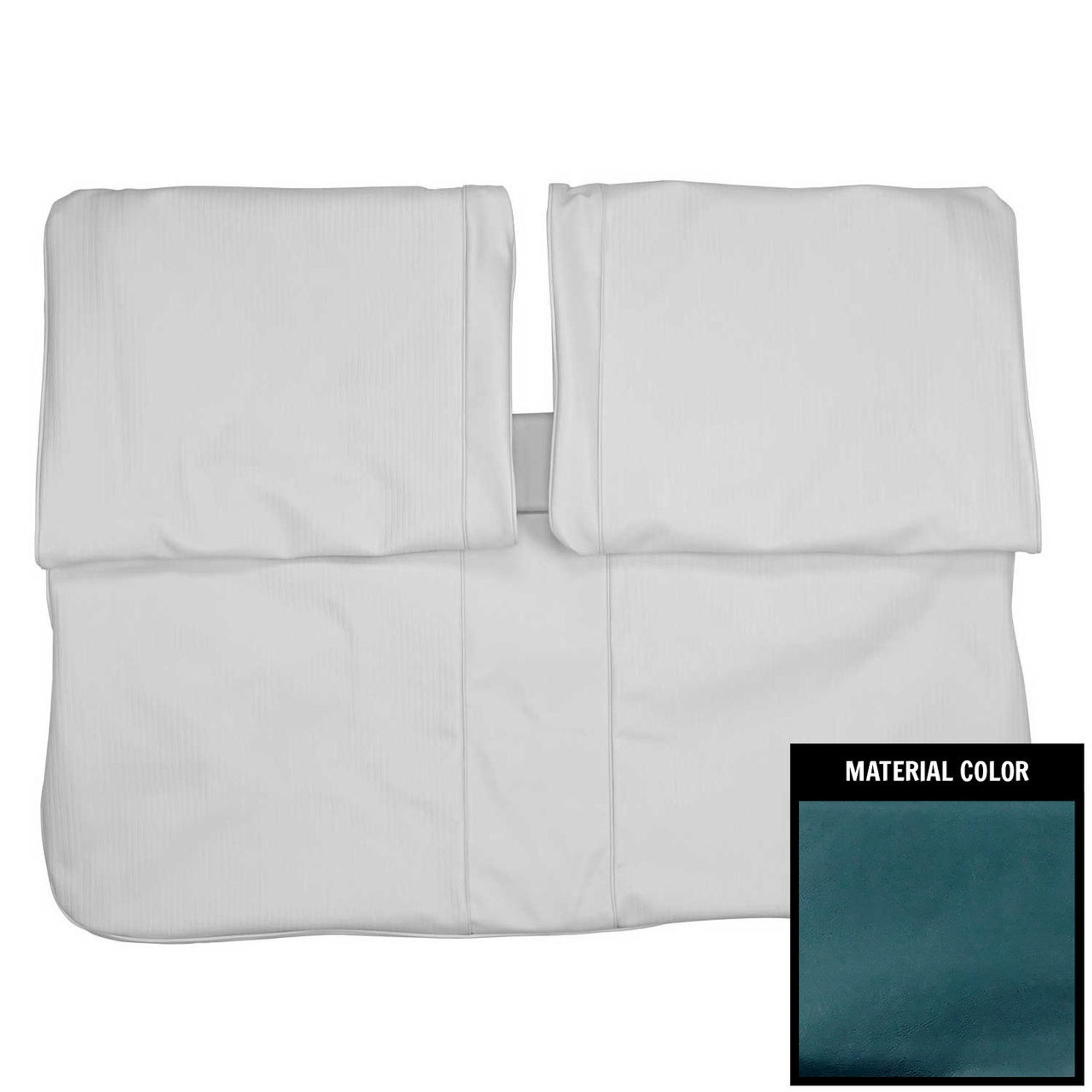 PUI Interiors 1975 Chevrolet Nova 2-Door Sedan Standard Medium Blue Front Bench Seat Cover - 75XS15B