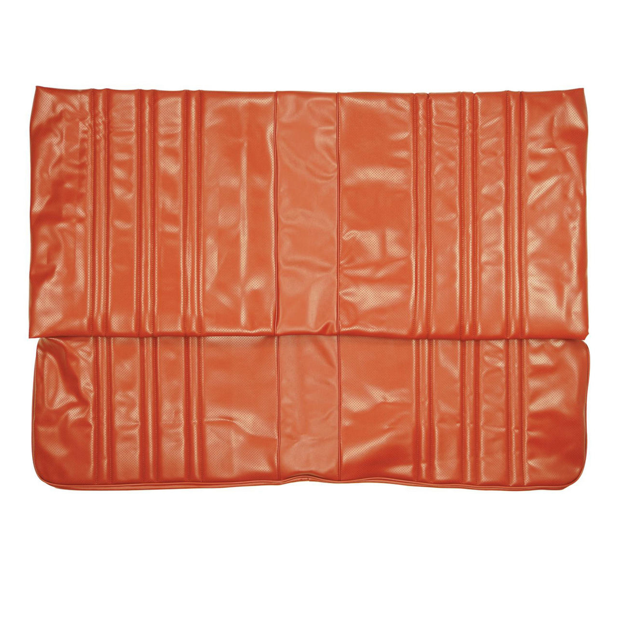 PUI Interiors 1975 Chevrolet Nova 2-Door Sedan Custom Red Rear Bench Seat Cover - 75XS30C-1