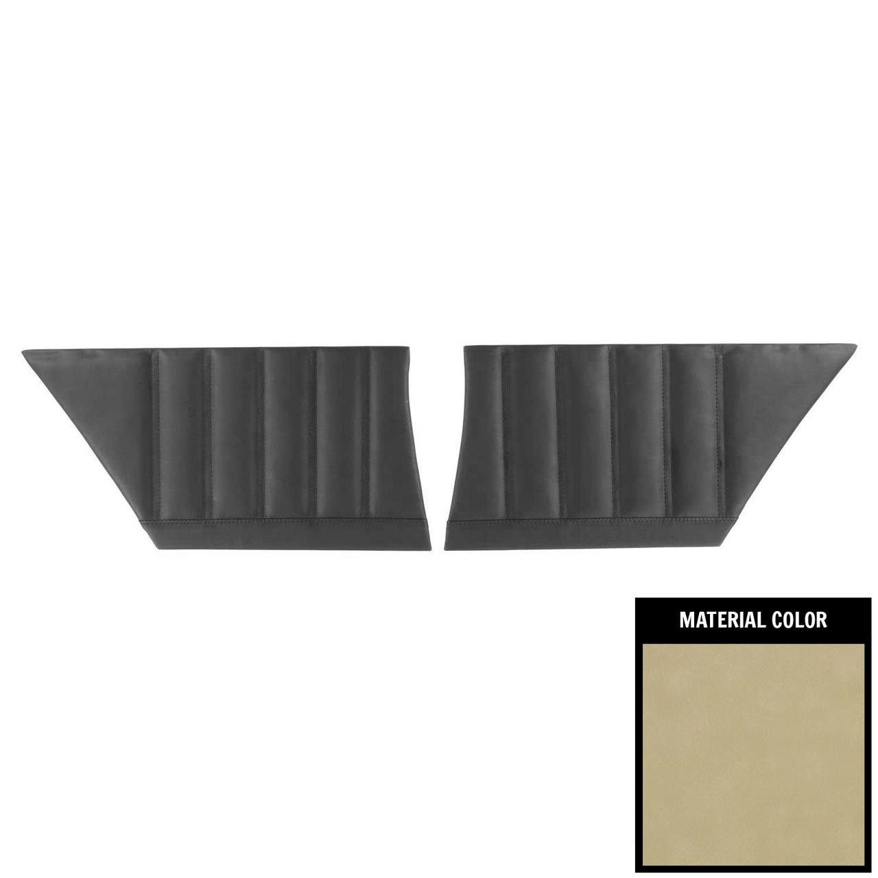PUI Interiors 1976 Chevrolet Monte Carlo Hardtop Covert Rear Door Panels - 76MD29C