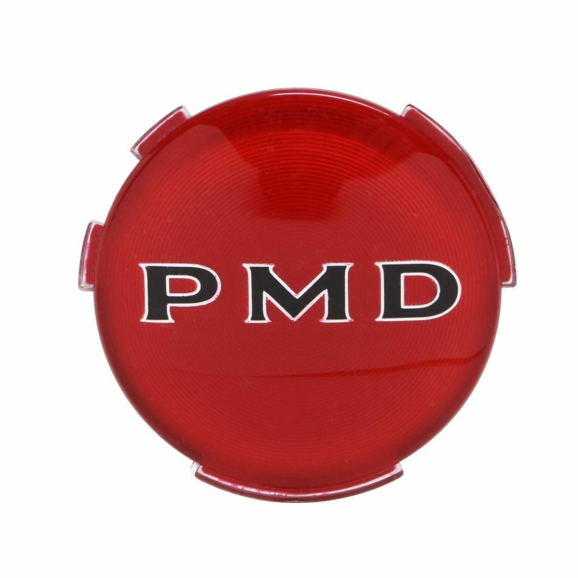 Trim Parts Pontiac Wheel Cover2 7/16 Diameter W/Red Background PMD Emblem, Each - 8201