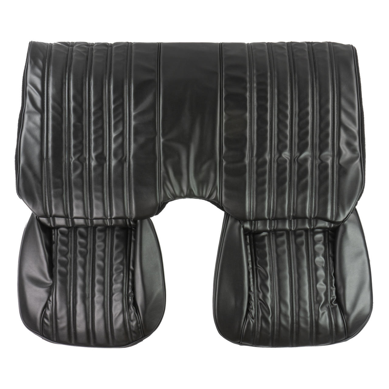 PUI Interiors 1982-1985 Chevrolet Camaro Hardtop Standard Black Rear Bench Seat Cover - 82FS70C