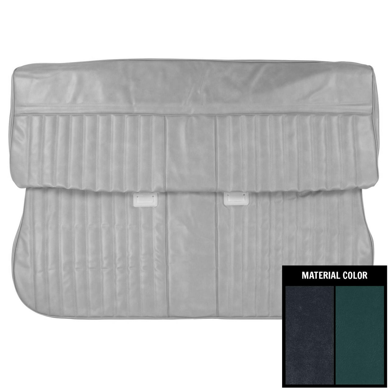 PUI Interiors 1982-1987 Chevrolet Truck Royal Blue Front Bench Seat Cover - 82TS03B