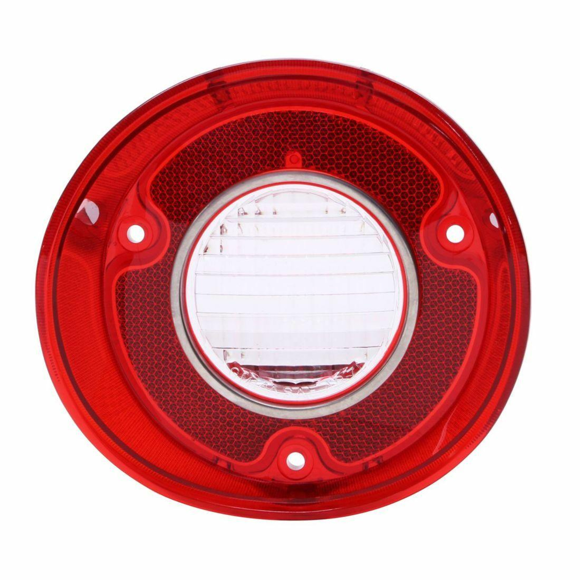 Trim Parts 1972 Chevrolet Malibu/Chevelle SS Passenger Side Back Up Light Lens W/Trim, Each - A4427