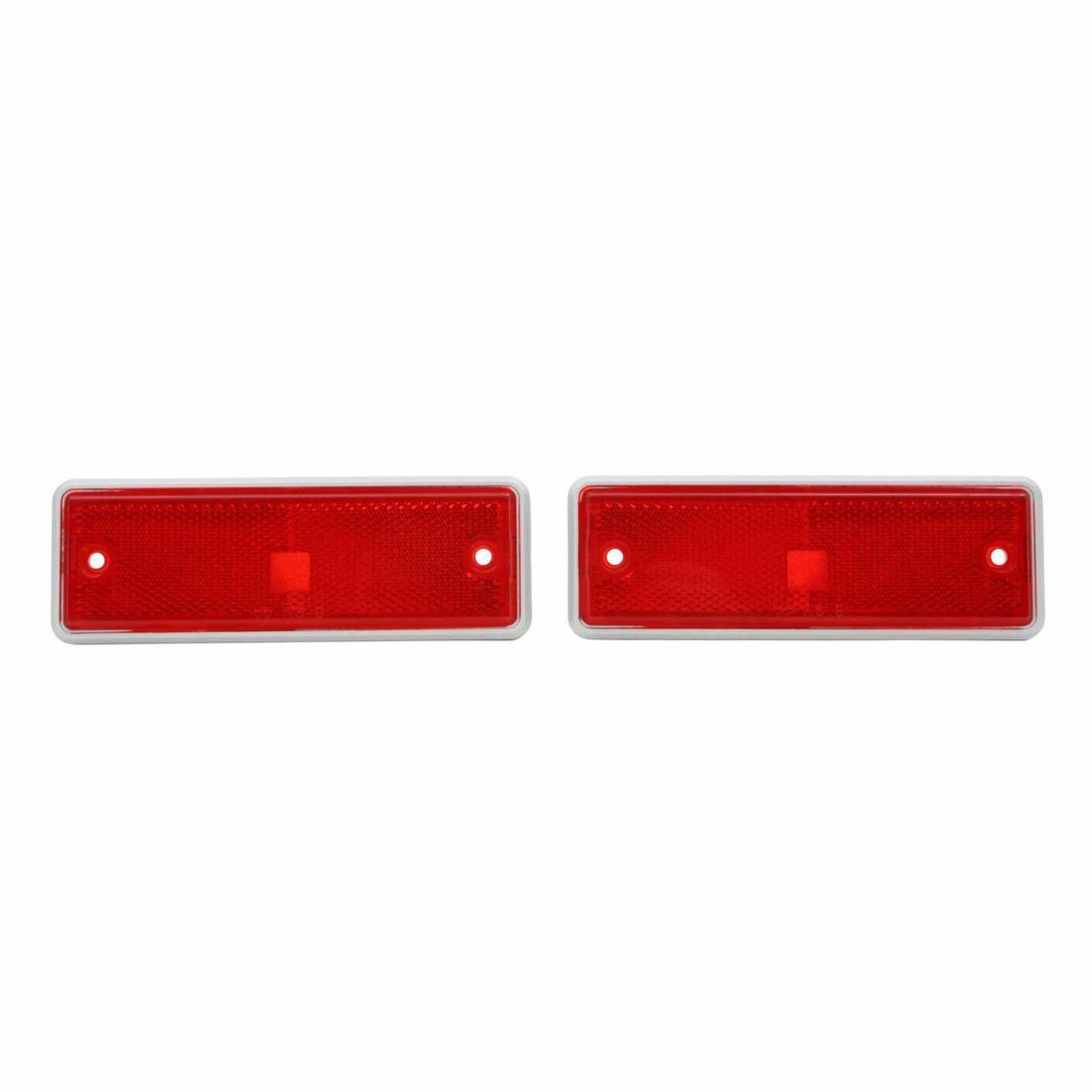 Trim Parts 1978-87 Chevrolet El Camino Left and Right Rear Side Marker Light Assembly, Pair - A4898