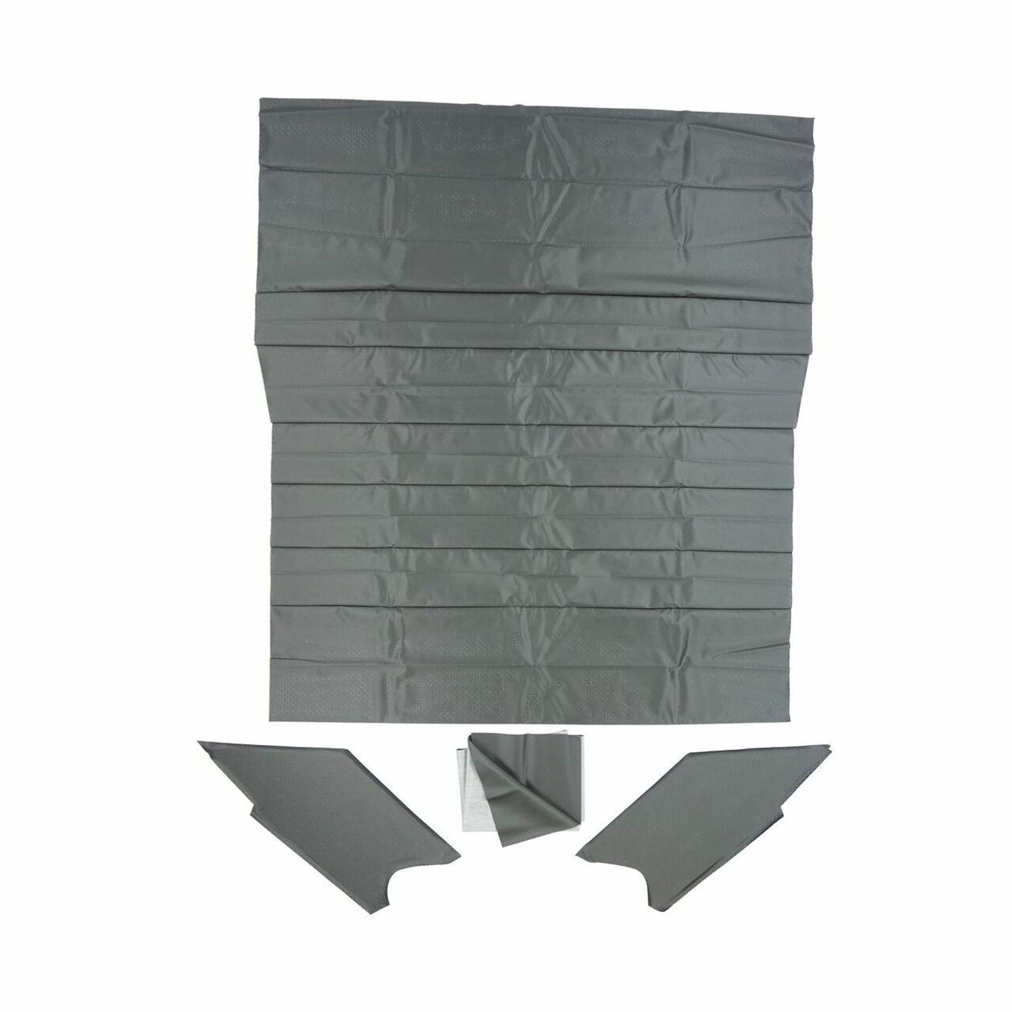 PUI Interiors 1971-1974 Mopar B-Body 6-Bow Black Headliner - AH760100