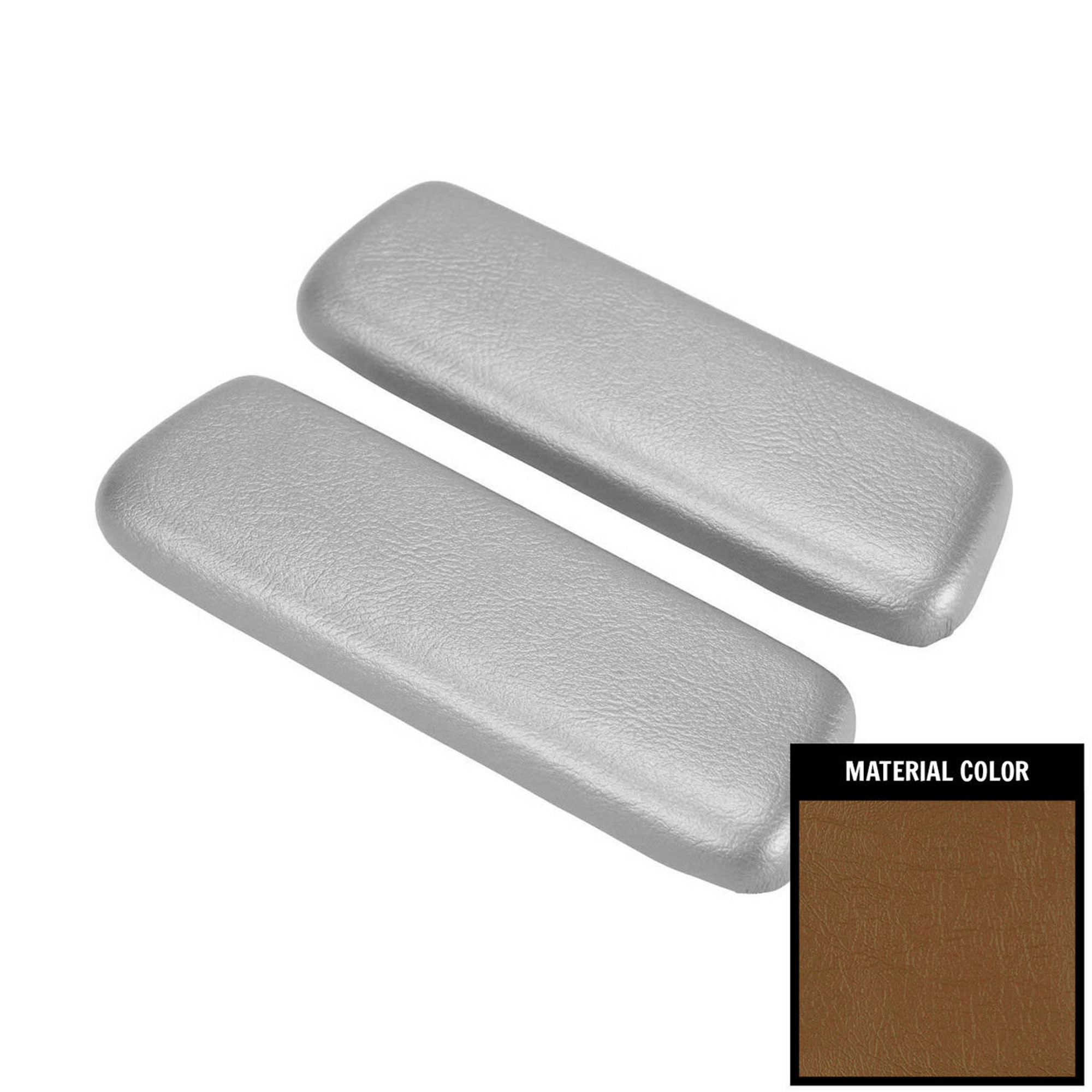 PUI Interiors 1964 Chevelle/GTO/Skylark Saddle Rear Armrest Pads - ARP2-65