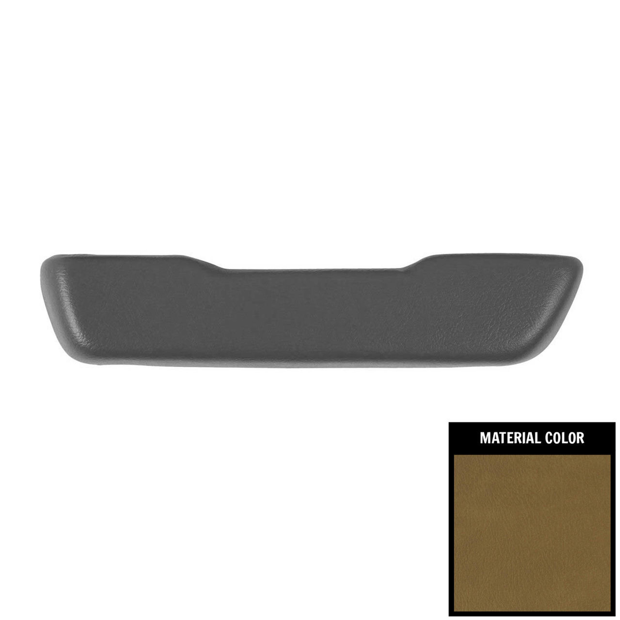 PUI Interiors 1969 Firebird/GTO/Cutlass Mustard Gold Left Front Armrest Pad - ARP4-06L