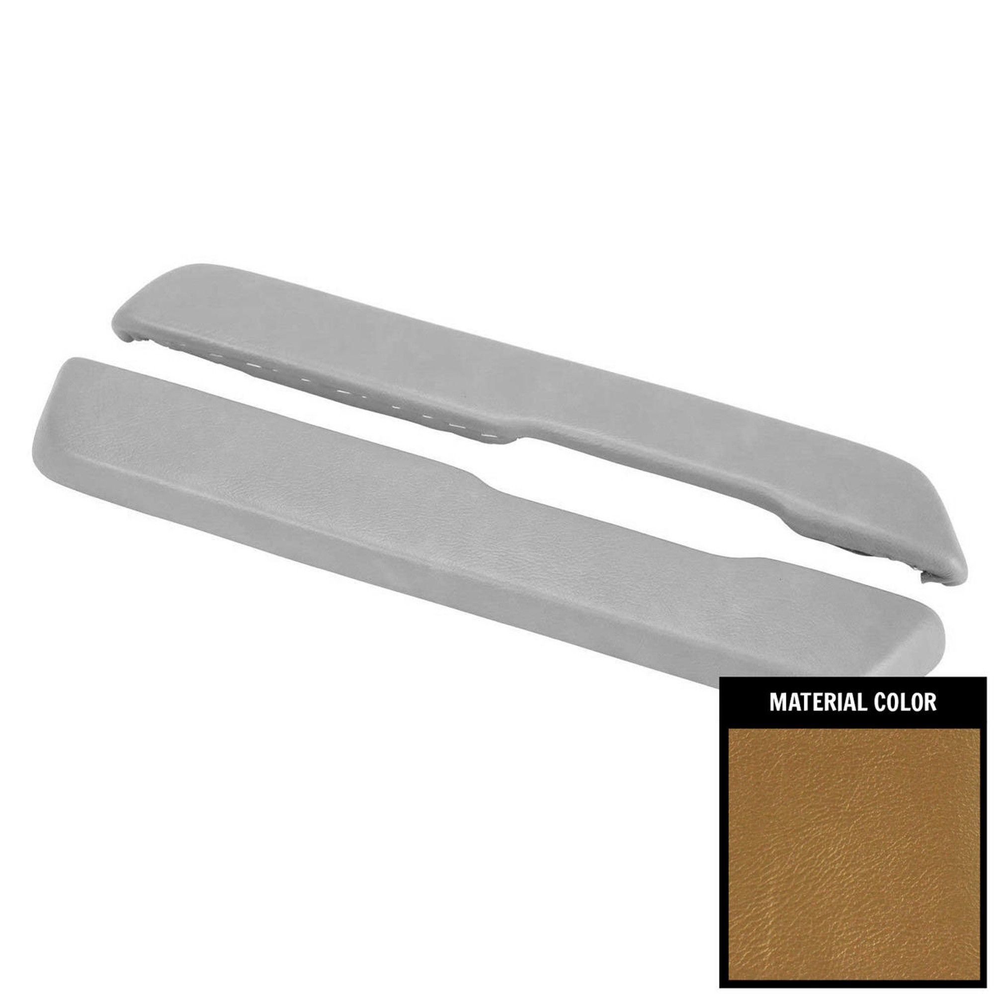 PUI Interiors 1970 Chevrolet Impala Gold Armrest Pad - ARP8-43