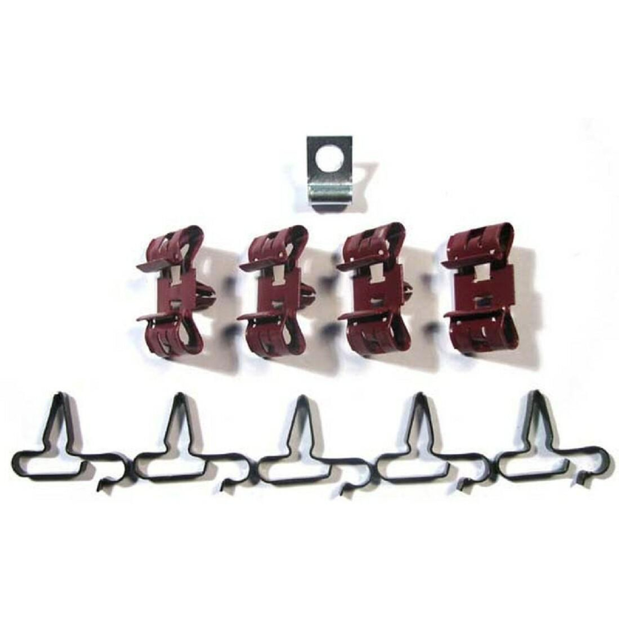 The Right Stuff 1967 Chevrolet Chevelle/El Camino, 10-Piece Brake Line Clip Set - CCS014