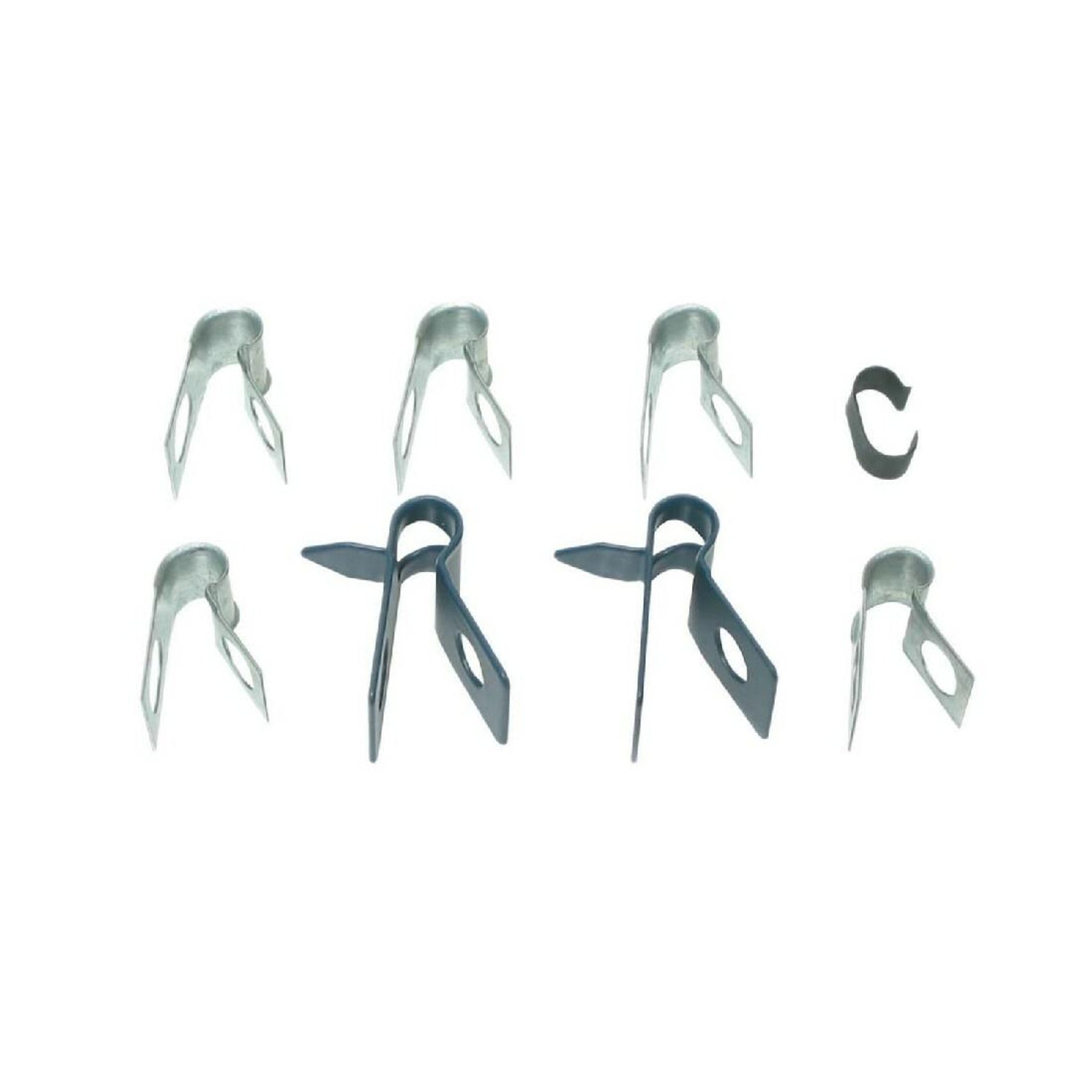 The Right Stuff 1968 Chevrolet Chevelle/El Camino, 8-Piece Brake Line Clip Set - CCS015