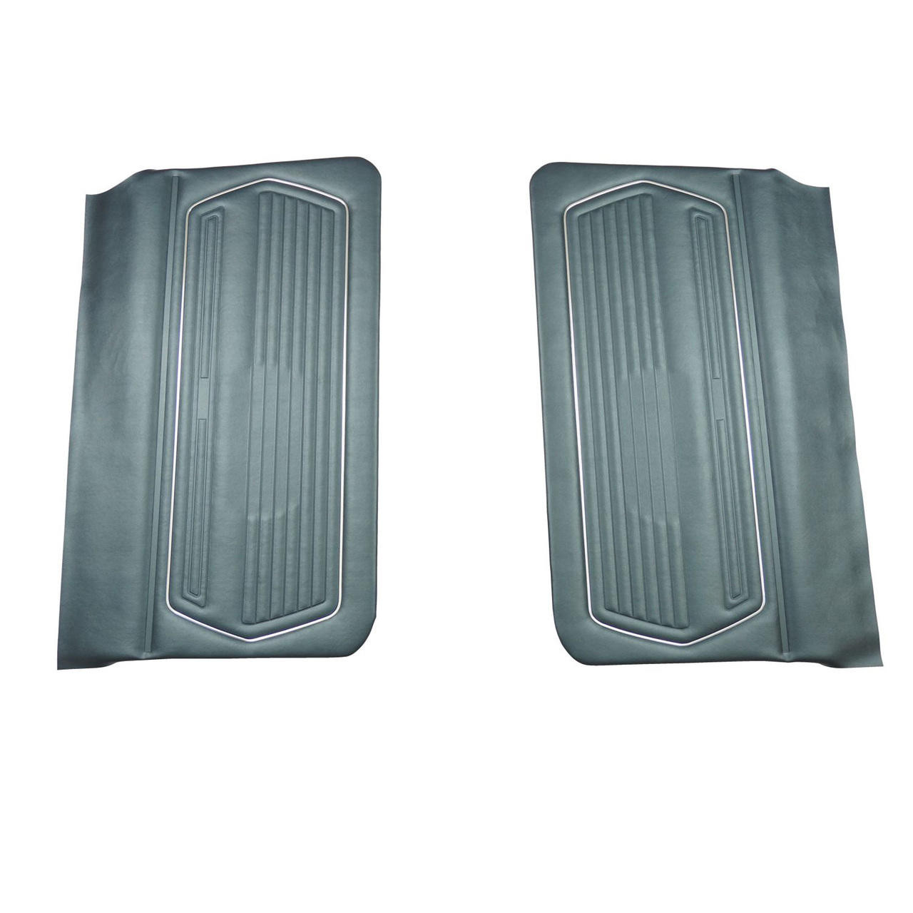 PUI Interiors 1969 Chevrolet Camaro Standard Dark Blue Front Door Panels - D222