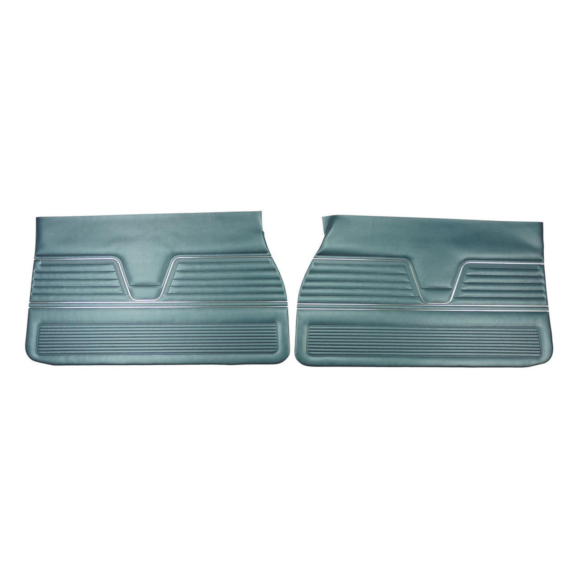 PUI Interiors 1969 Chevrolet Chevelle Dark Blue Front Door Panels - D254