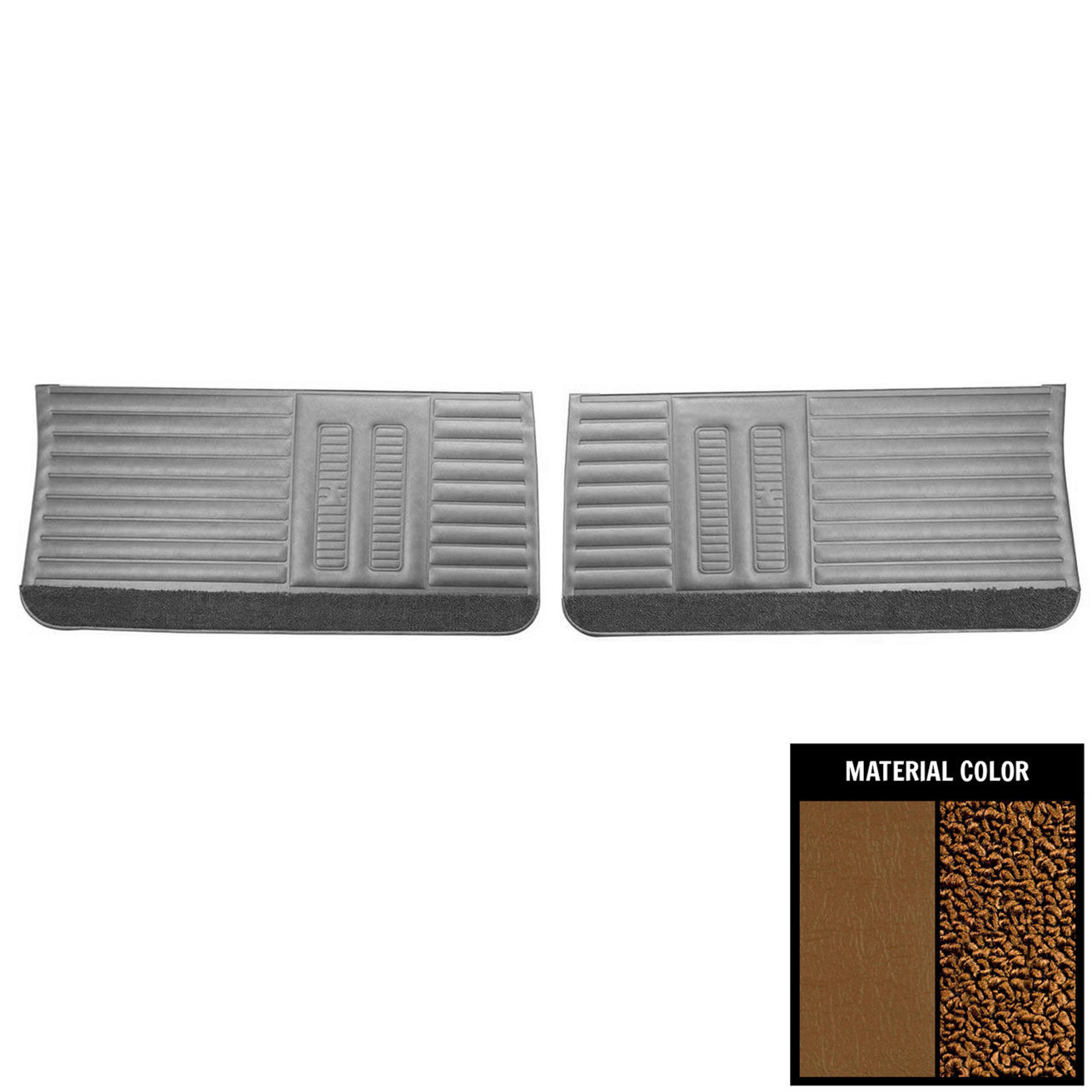 PUI Interiors 1964 Pontiac GTO/Lemans Saddle Front Door Panels - D408