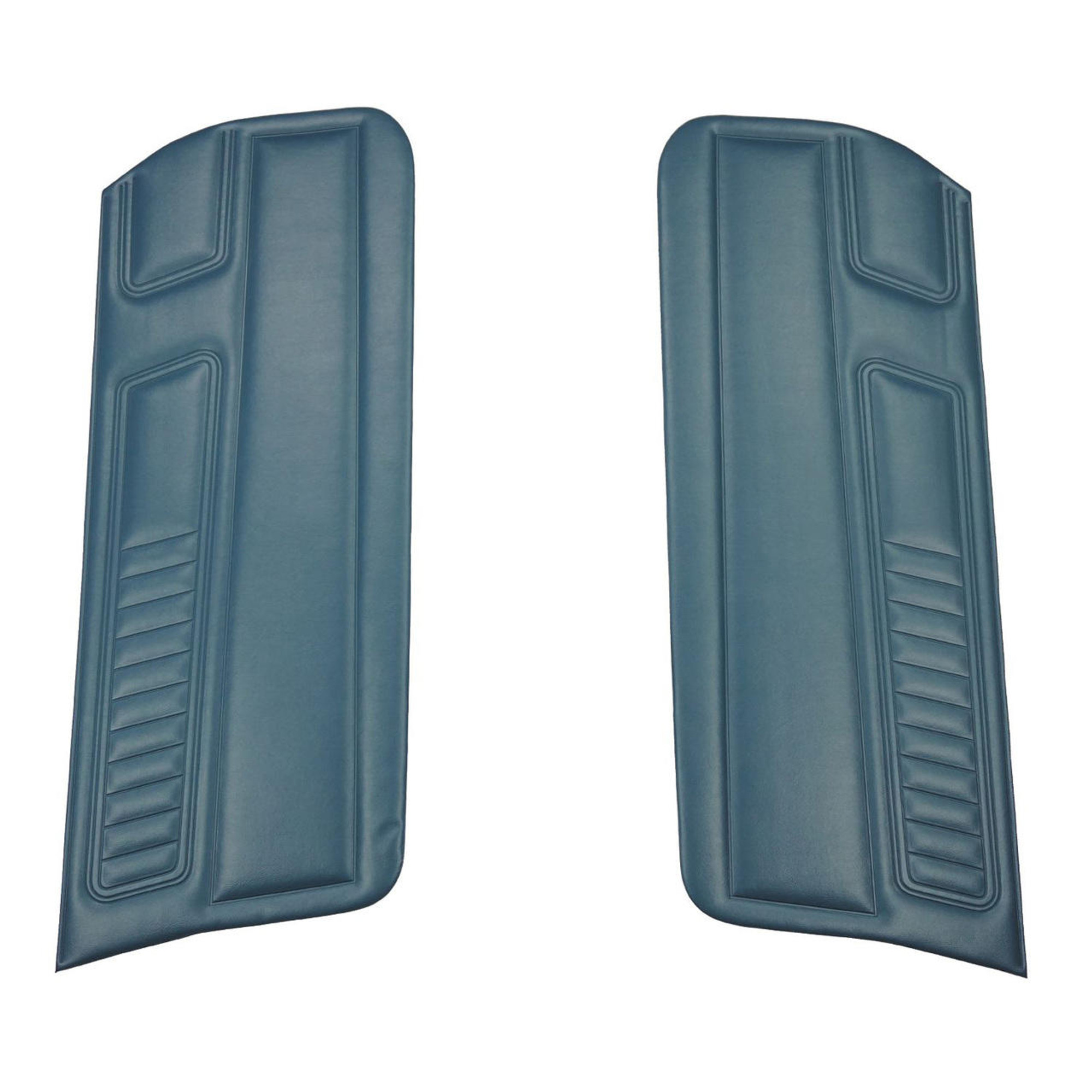 PUI Interiors 1970-1971 Chevrolet Camaro Standard Blue Front Door Panels - D708