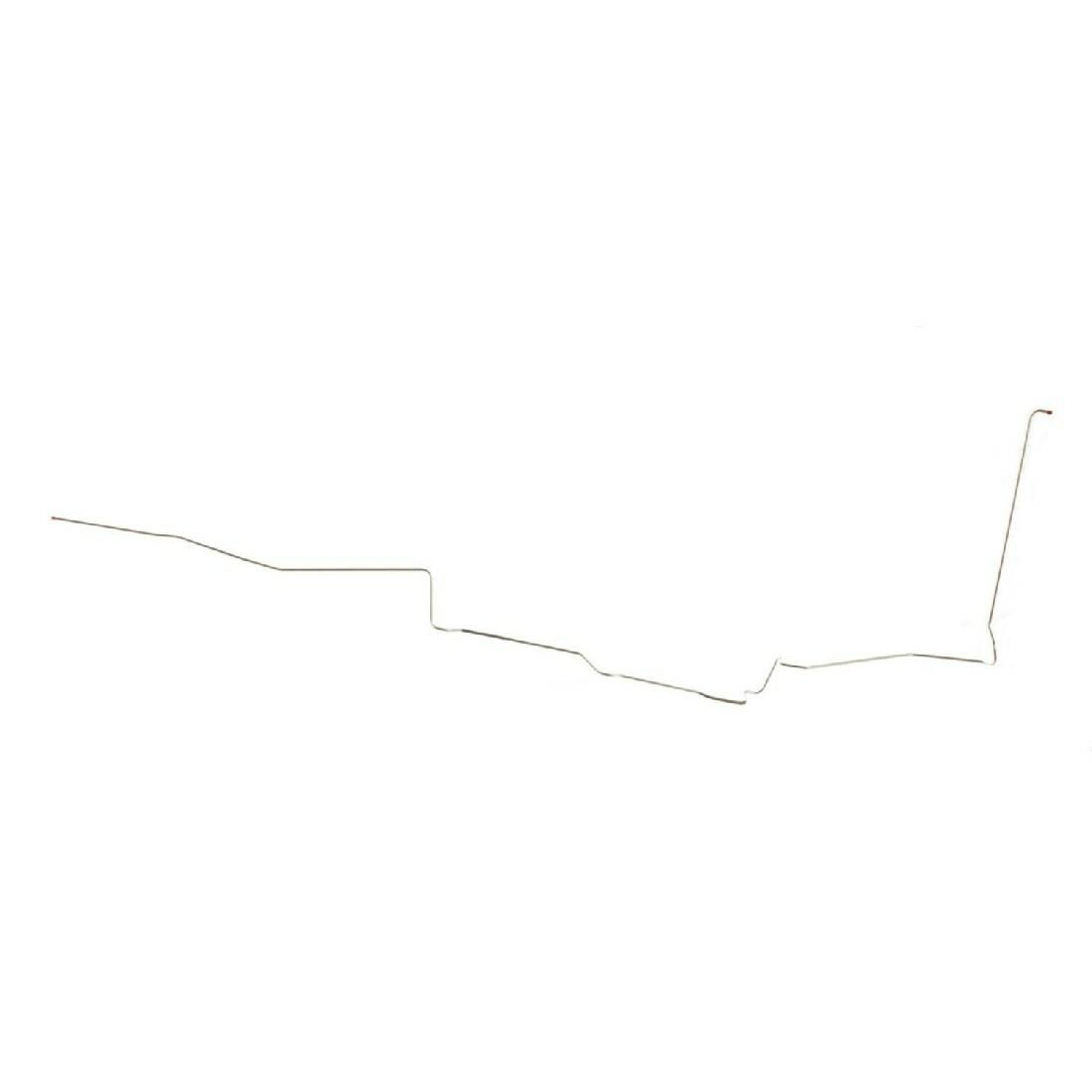 The Right Stuff 1970-74 Plymouth Cuda, Pre-Bent OE Steel 3/8 Front To Rear Fuel Line - EGL7003