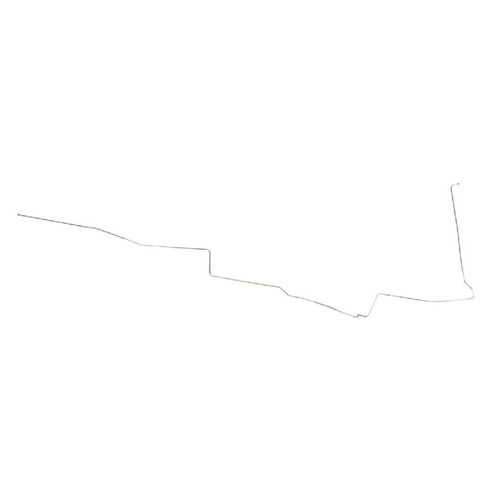 The Right Stuff 1970-72 Plymouth Cuda, Pre-Bent OE Steel 1/4 Fuel Return Line - EGL7005