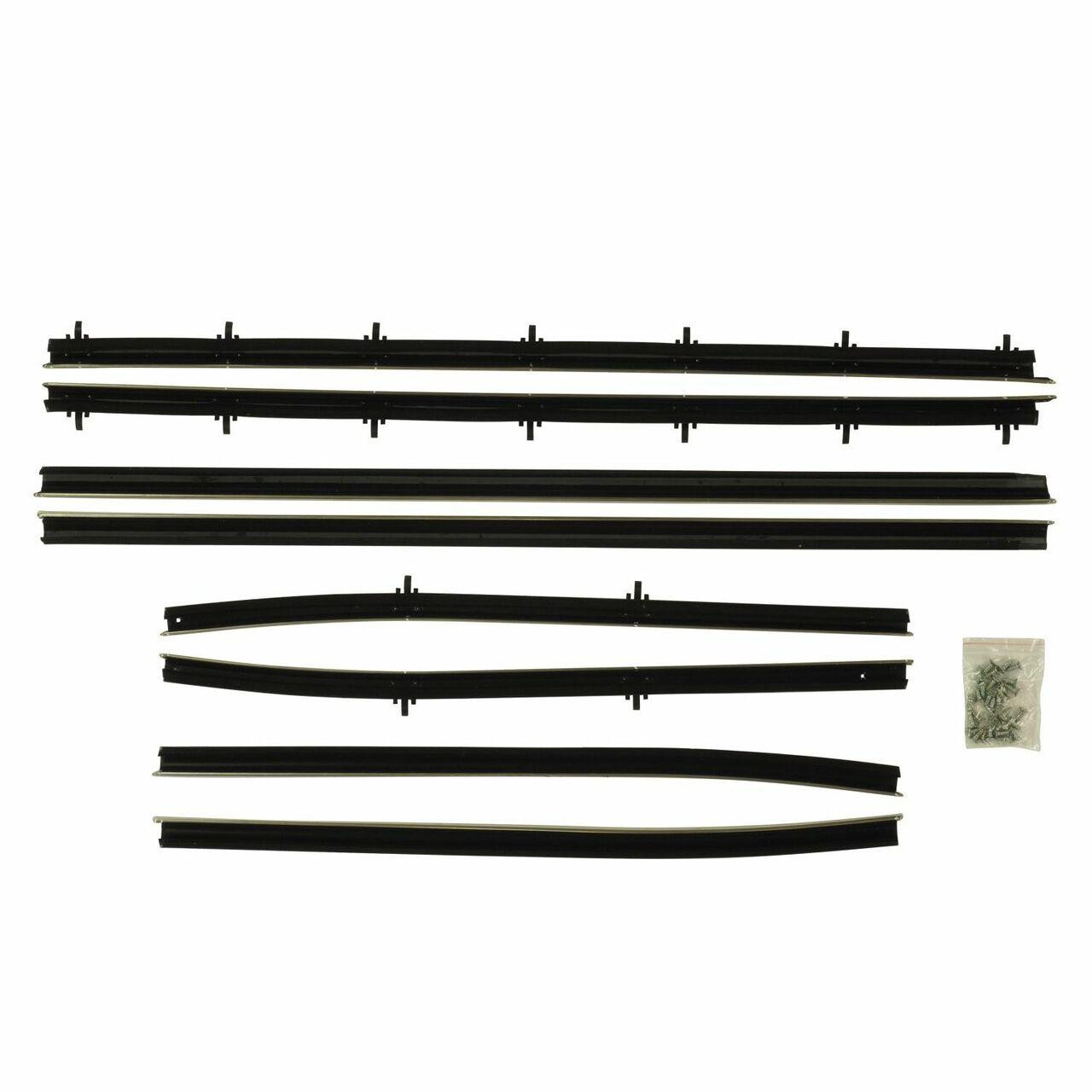 PUI Interiors 1968-1972 Chevrolet Nova Hardtop Window Felts - F211-1