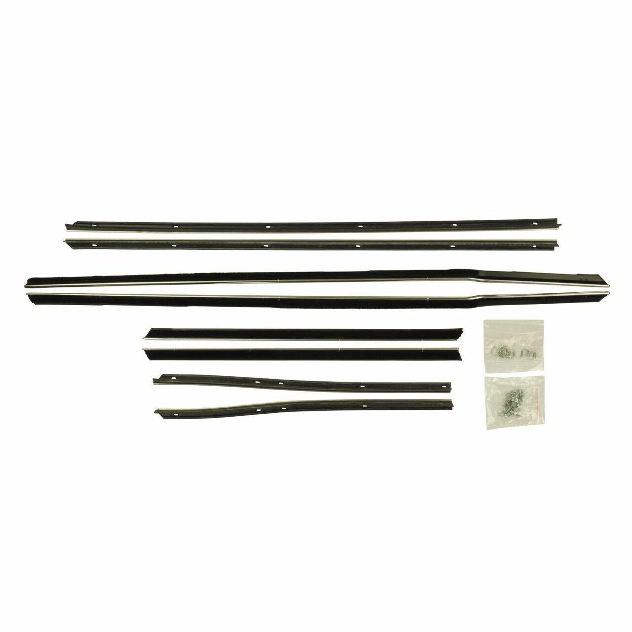 PUI Interiors 1965-1966 Pontiac Parisienne Convertible Window Felts - F219-6