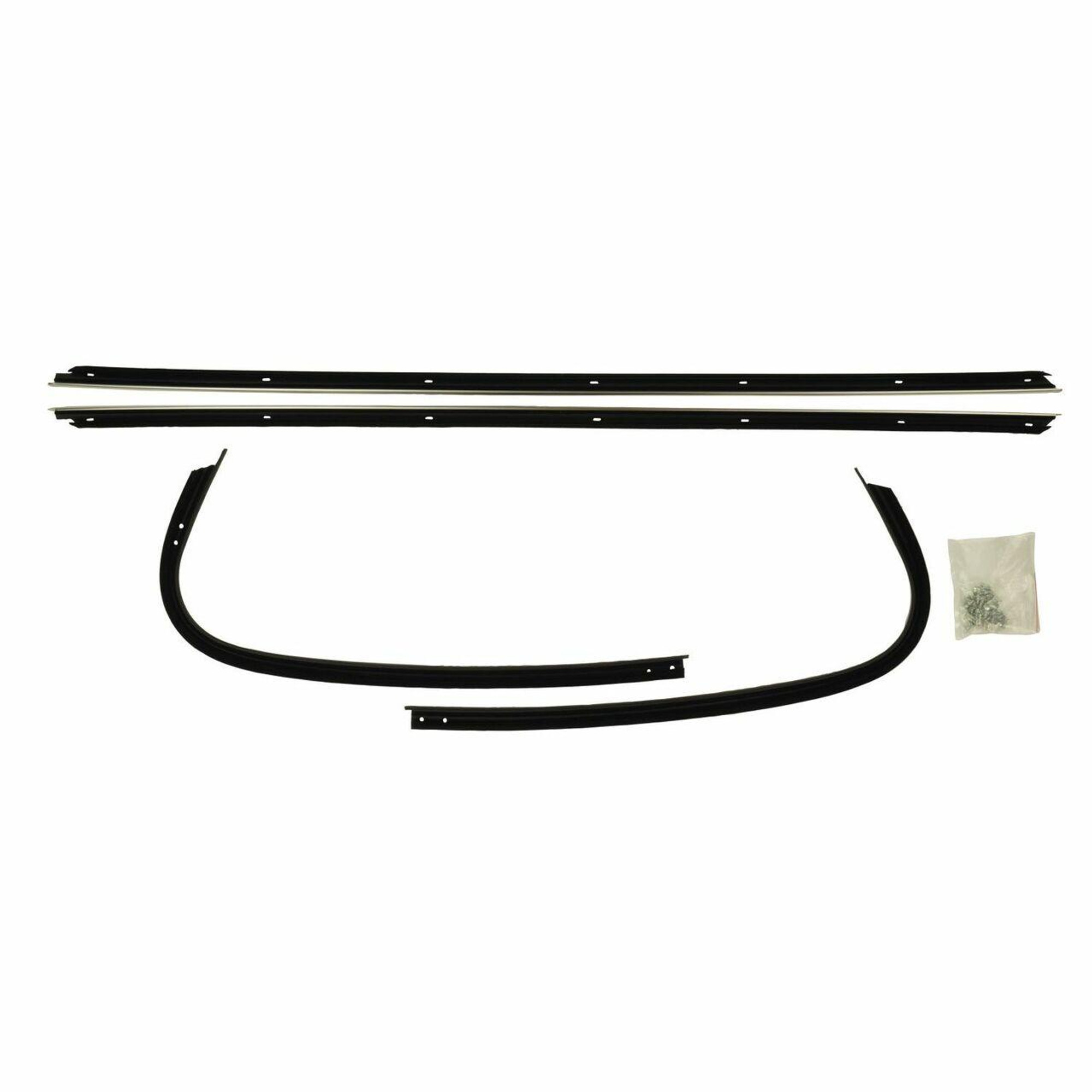 PUI Interiors 1970-1972 Pontiac GTO Hardtop Outers Only Window Felts - F228-40